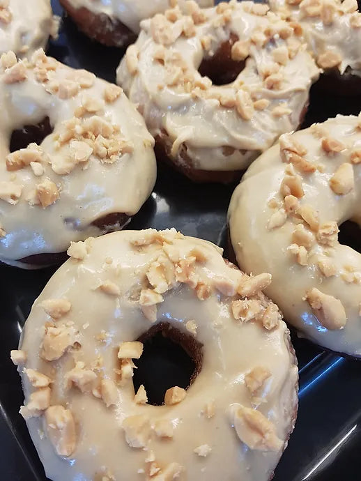 Peanut Butter Ring Doughnuts (6 Pack)