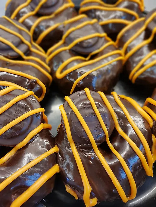 Jaffa Cake Doughnuts (6 Pack)