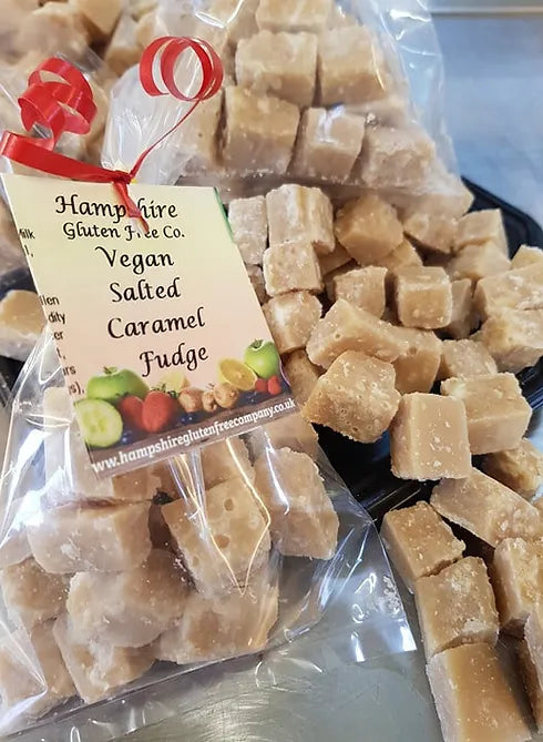 Dairy Free Salted Caramel Fudge