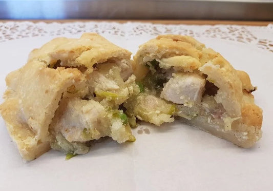 Chicken Ham and Leek Pasty (4 Pack)